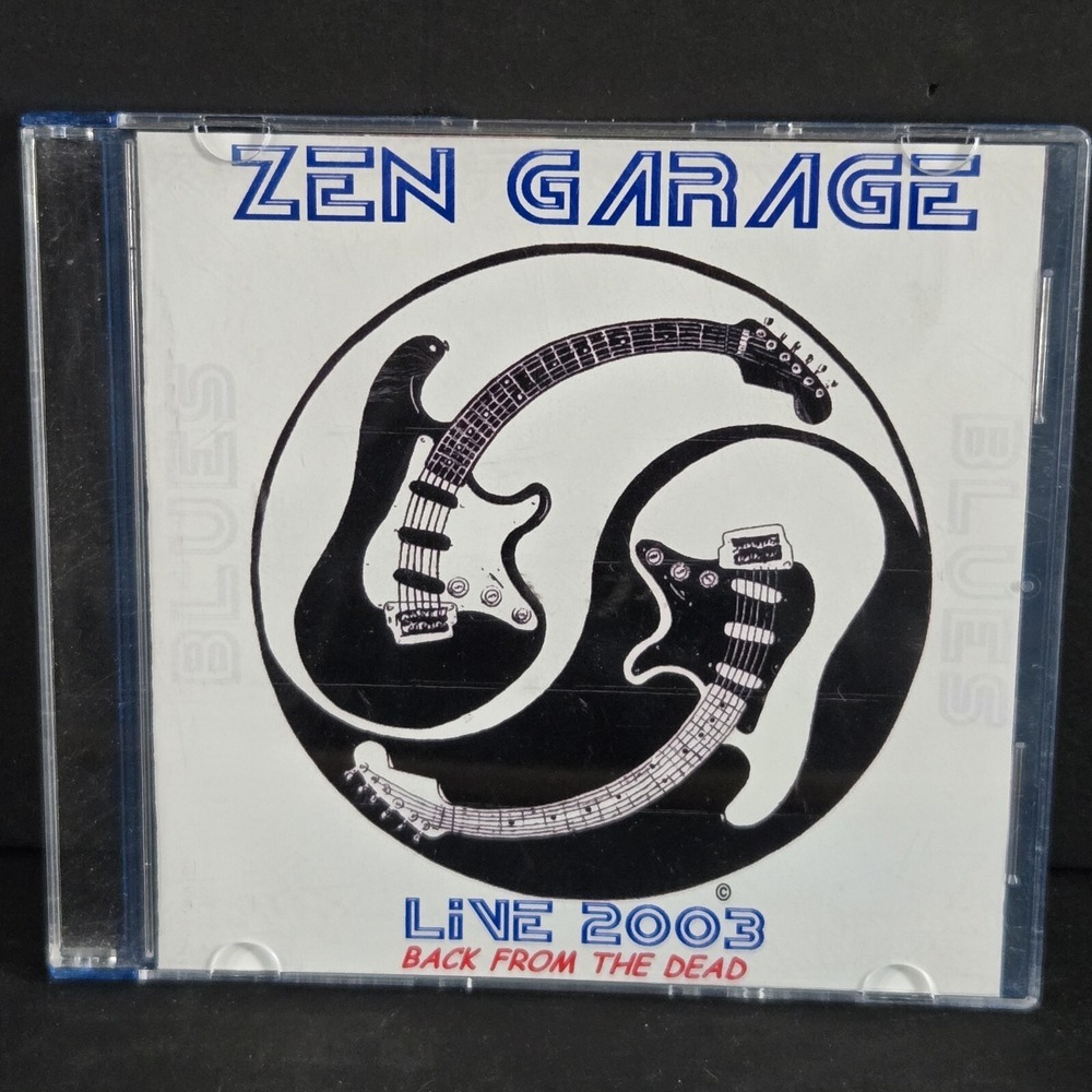 EXTREMELY RARE Zen Garage Live 2003 Back From The Dead ~‎ Demonstration Only CD